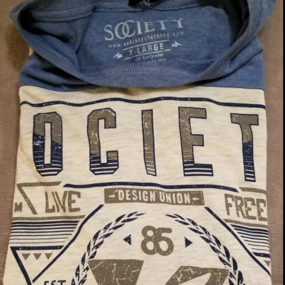 Mens Society tshirt size XL. NWT - Picture 2 of 3